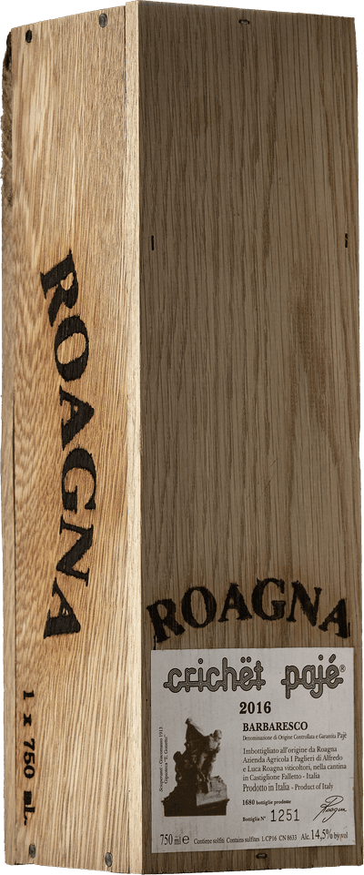 Roagna Barbaresco Crichët Pajé 2016