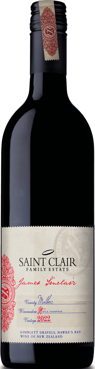 Saint Clair James Sinclair Malbec 2022