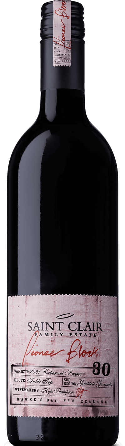Saint Clair Pioneer Block 30 Cabernet Franc 2021