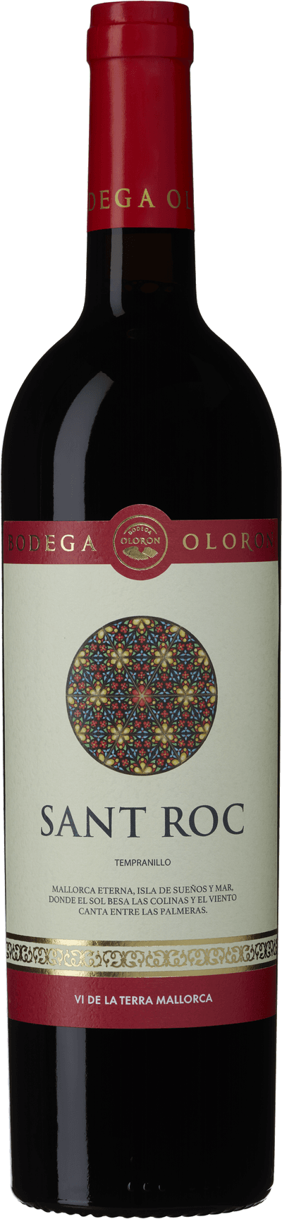 Sant Roc Tempranillo Bodega Oloron 2022
