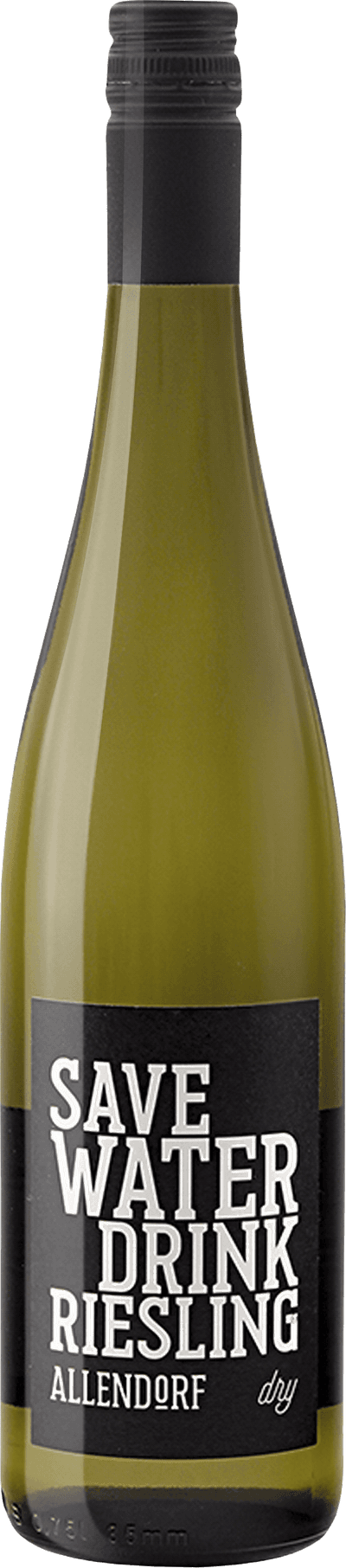 Save Water Drink Riesling Weingut Familie Allendorf 2022