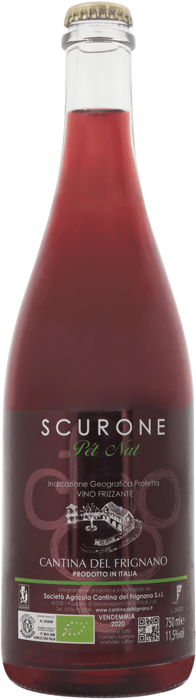Scurone Pet Nat Lambrusco Dell' Emilia Rosso 2020