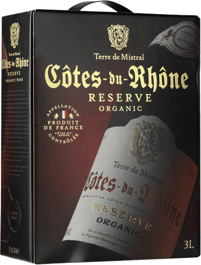 Terre de Mistral Reserve Côtes du Rhône Organic 2024