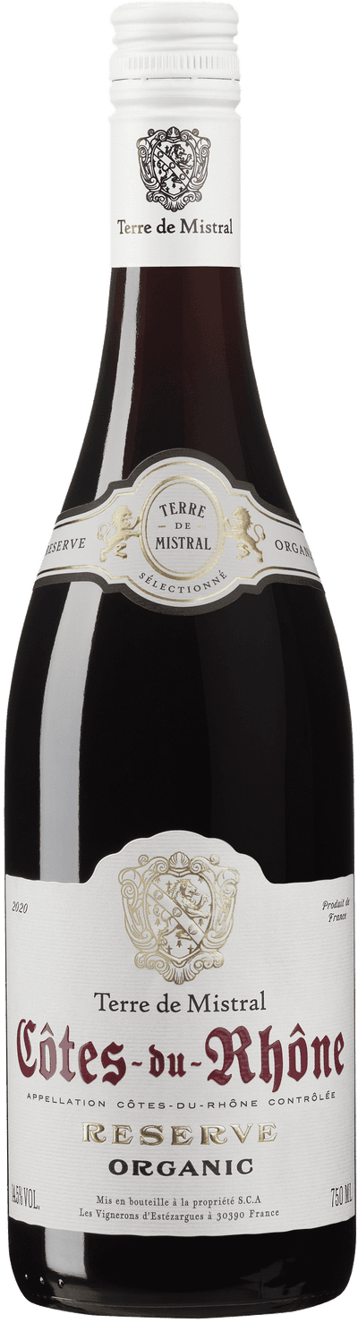 Terre de Mistral Reserve Côtes du Rhône Organic 2024