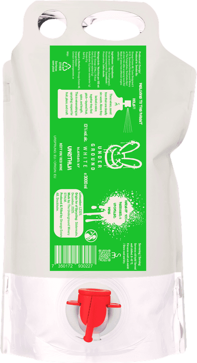 Underground White Pouch