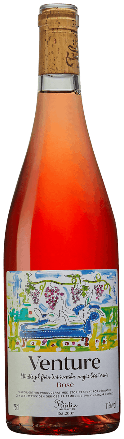 Venture Rosé Flädie Vingård och Vinproduktion
