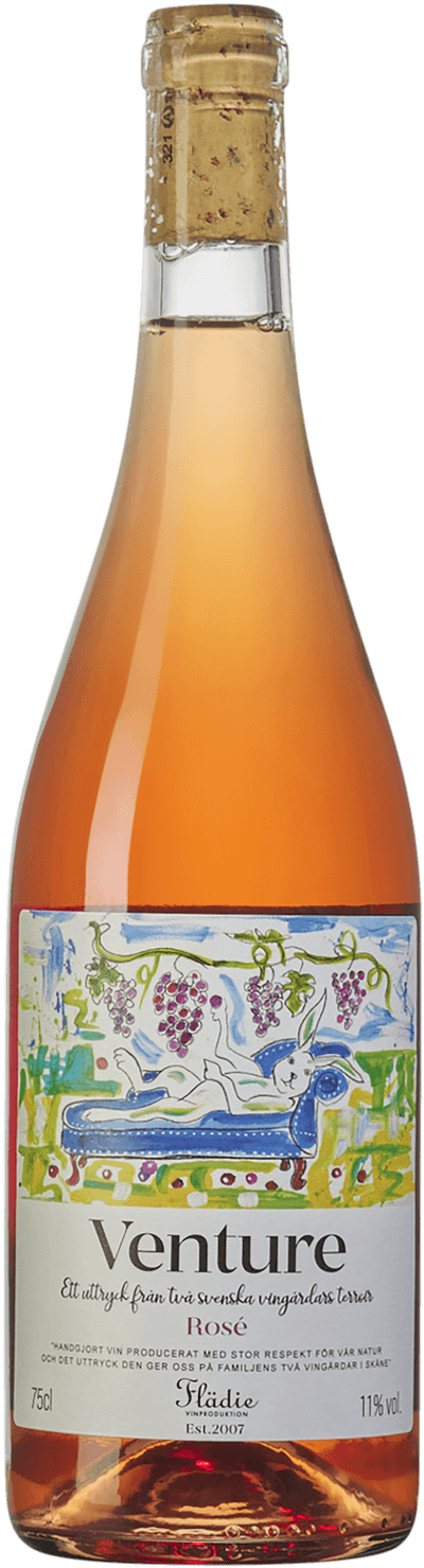 Venture Rosé Flädie Vingård och Vinproduktion