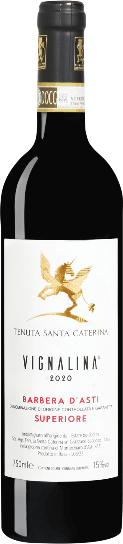 Vignalina Tenuta Santa Caterina Barbera d'Asti Superiore 2020