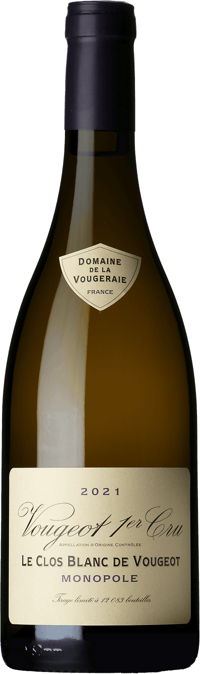 Vougeot Premier Cru Le Clos Blanc de Vougeot Monop Domaine de la Vougeraie 2021