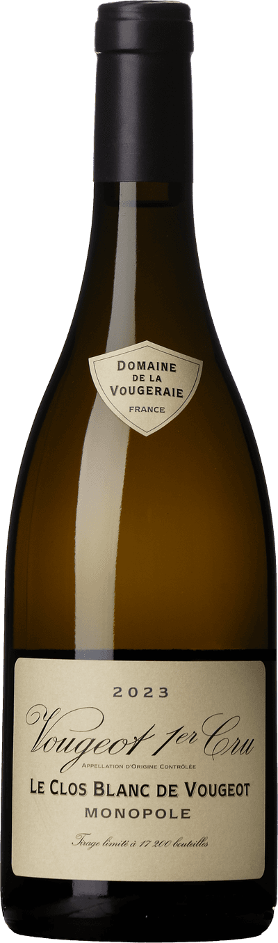 Vougeot Premier Cru Le Clos Blanc de Vougeot Monop Domaine de la Vougeraie 2023